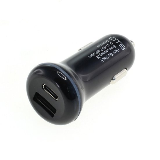 12V USB-A & USB-C Auto Adapter