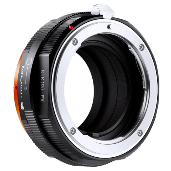 K&F Adapter Fujifilm X-Mount Camera naar Nikon AI G AF-S Lens