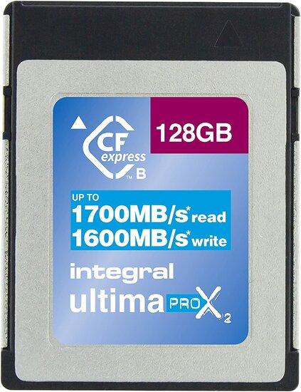 Integral CFexpress UltimaPro X2 128GB 1700 MB/sec