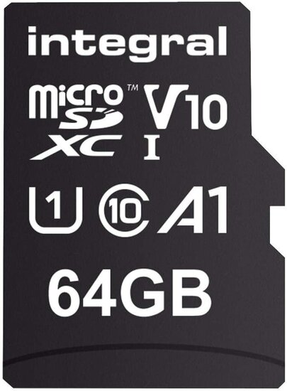Integral MicroSD 64GB 100 MB/sec