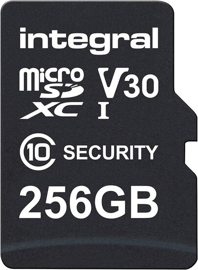 Integral MicroSD Security 256GB 100 MB/sec