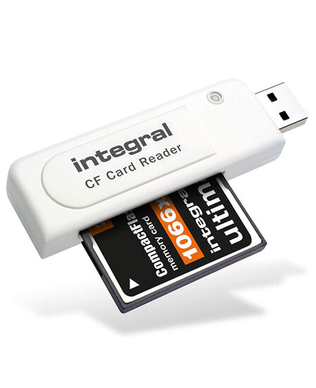 Integral Compact Flash USB-A Kaartlezer