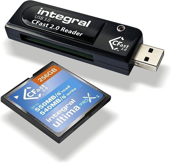 Integral CFast USB-A Kaartlezer