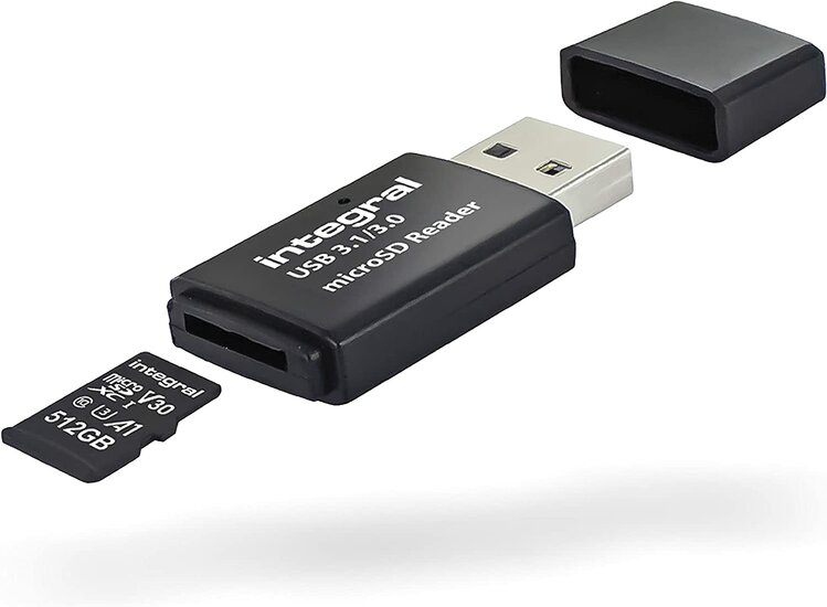 Integral MicroSD USB-A Kaartlezer