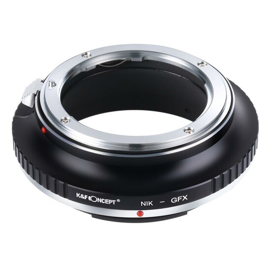 K&F Adapter Fujifilm GFX-Mount Camera naar Nikon F Lens