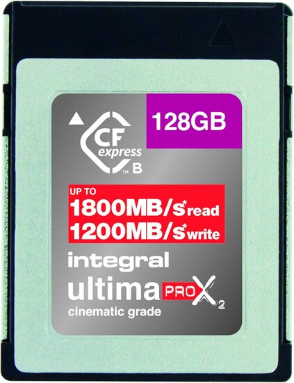 CFexpress UltimaPro X2 128GB 1800 MB/sec