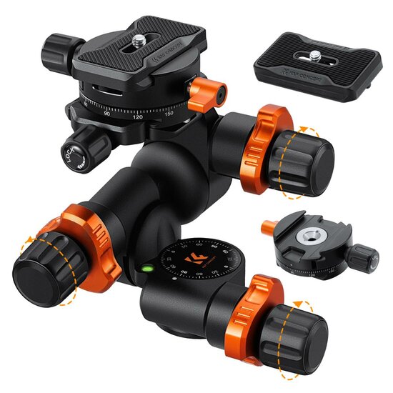 K&F 3-Way Panoramic Tripod Head