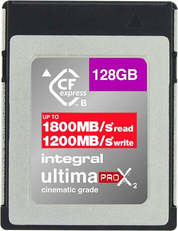 CFexpress UltimaPro X2 128GB 1800 MB/sec
