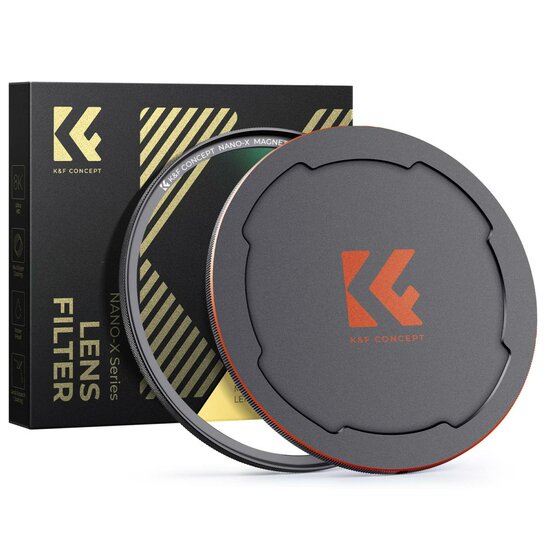 K&F Magnetisch Polarisatiefilter (72mm)